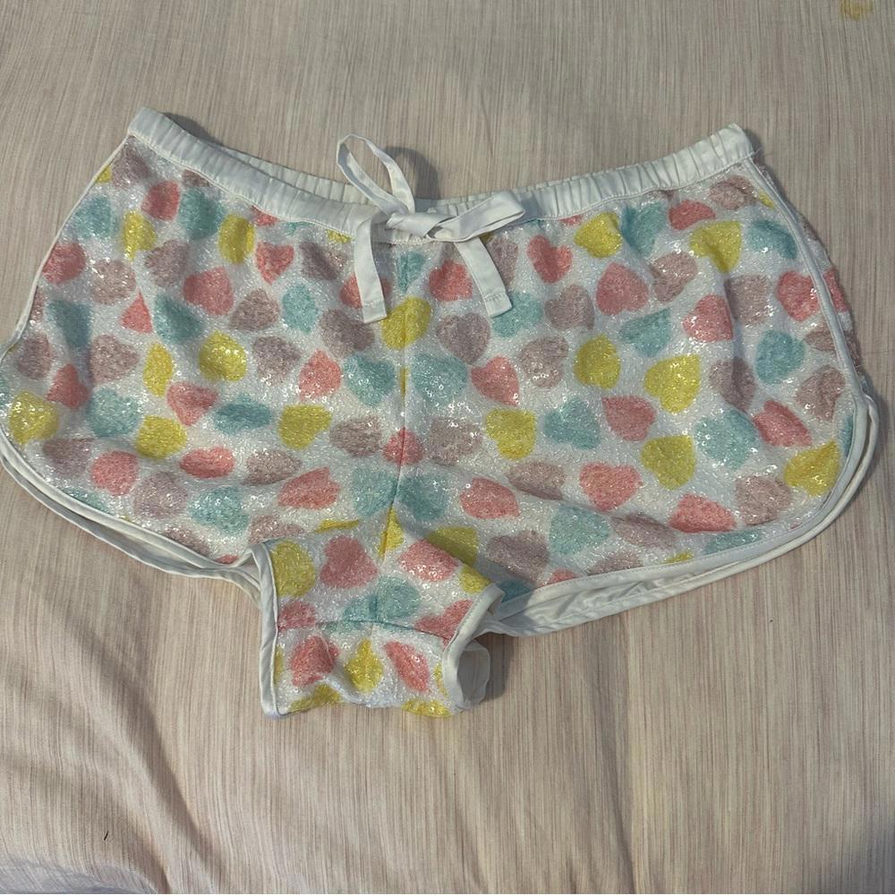 Victoria’s Secret Candy Heart shorts